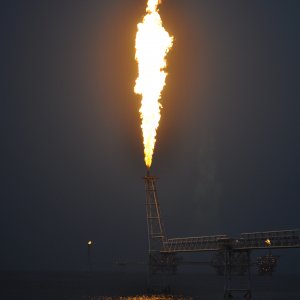 UBIT'S FLARE AT NIGHT