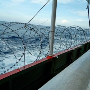 DSV AVIANNA ANTI-PIRACY MEASURES ON DECK