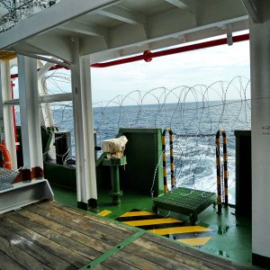 DSV AVIANNA ANTI-PIRACY MEASURES ON DECK
