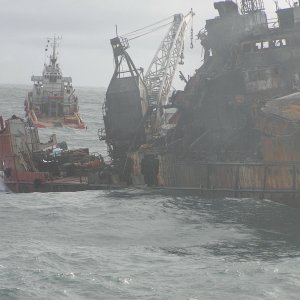 SAMUDRA SURAKSHA AFTER FIRE
