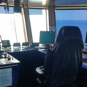 FORWARD BRIDGE AT BUE CHU-ХОДОВОЙ МОСТИК НА БИЮИ ЧУ