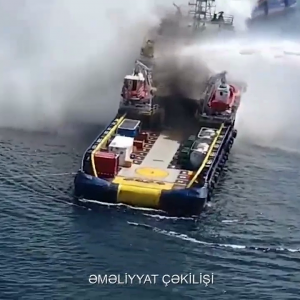 CASPIAN POWER AT FIRE