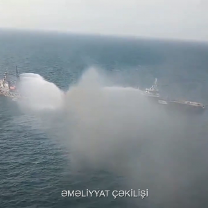 CASPIAN POWER FIRE-FIGHTING ON BOARD