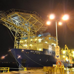BOLD MAVERICK AT PORT