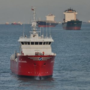 SANCO CHASER at anchor
