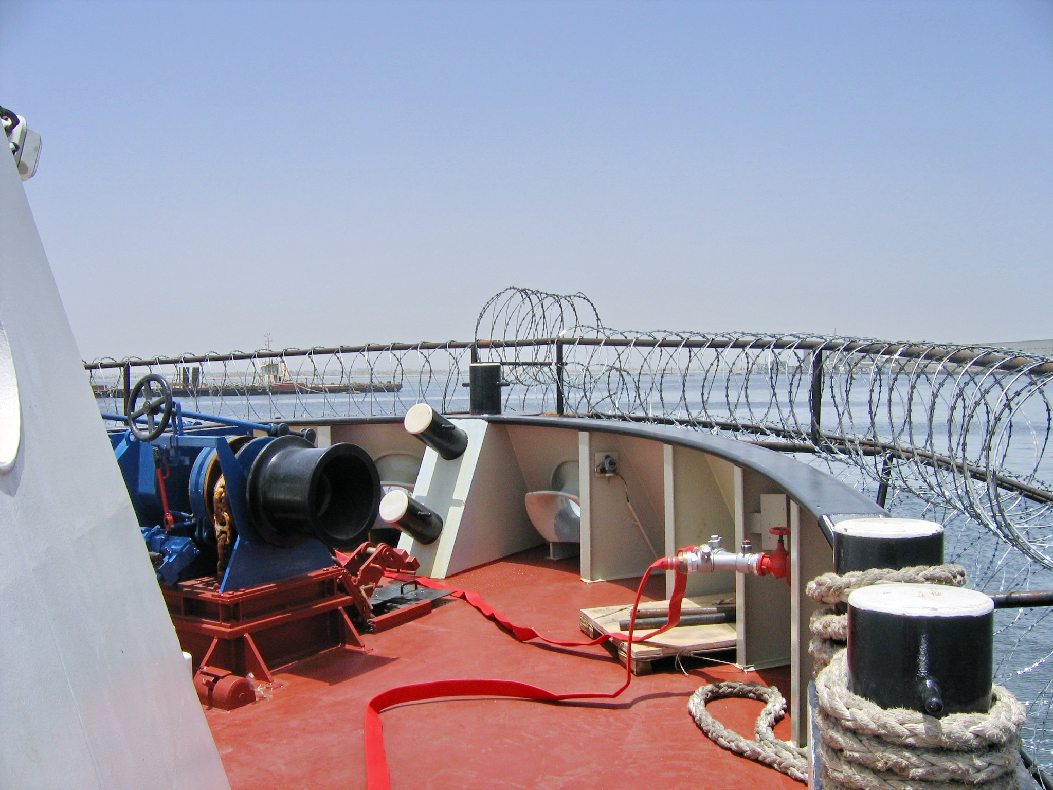 AFON CADNANT ANTI-PIRACY MEASURES / DECK