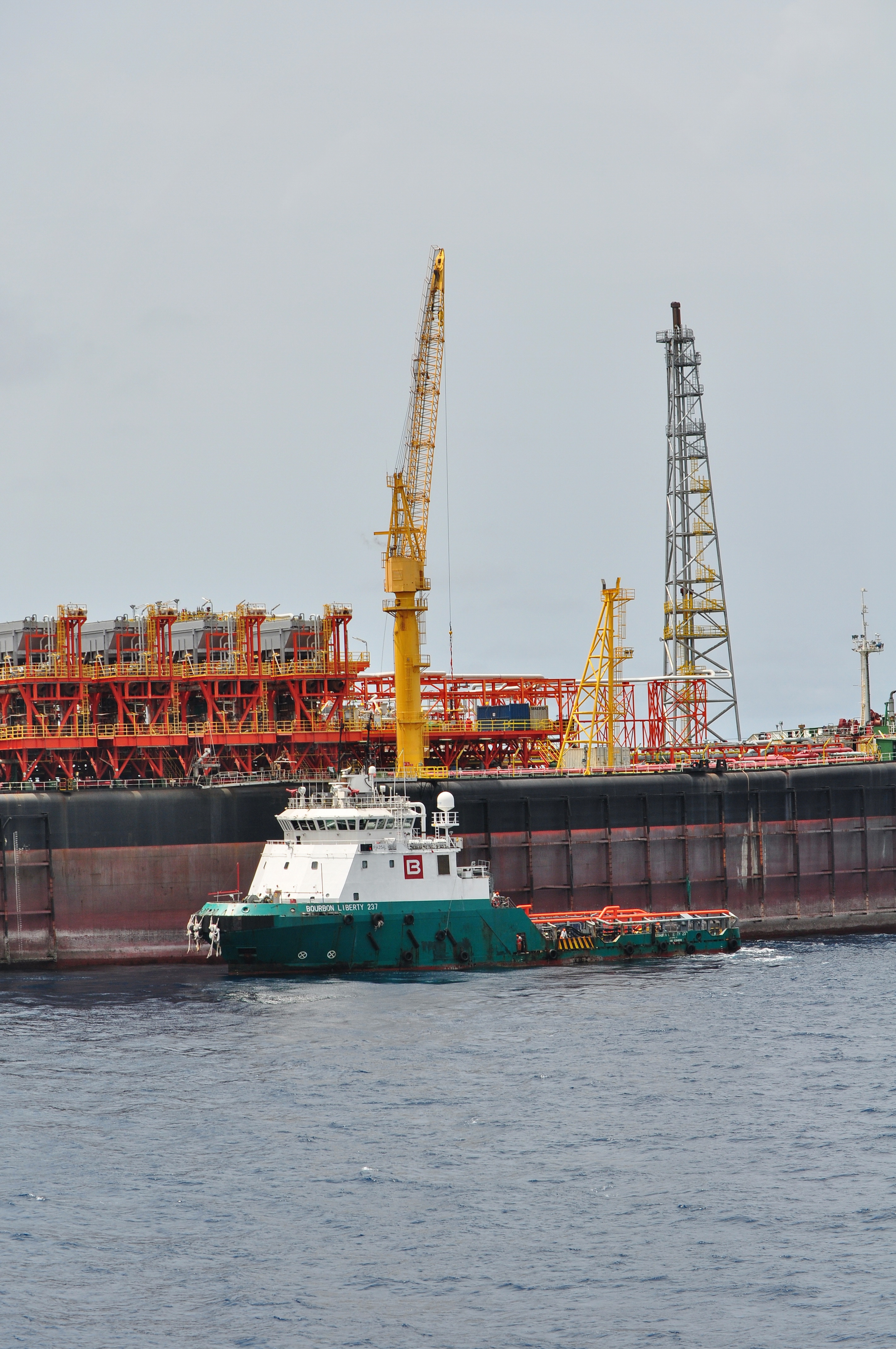 BOURBON LIBERTY 237 ENGAGED IN SUPPLY OPS W/FPSO