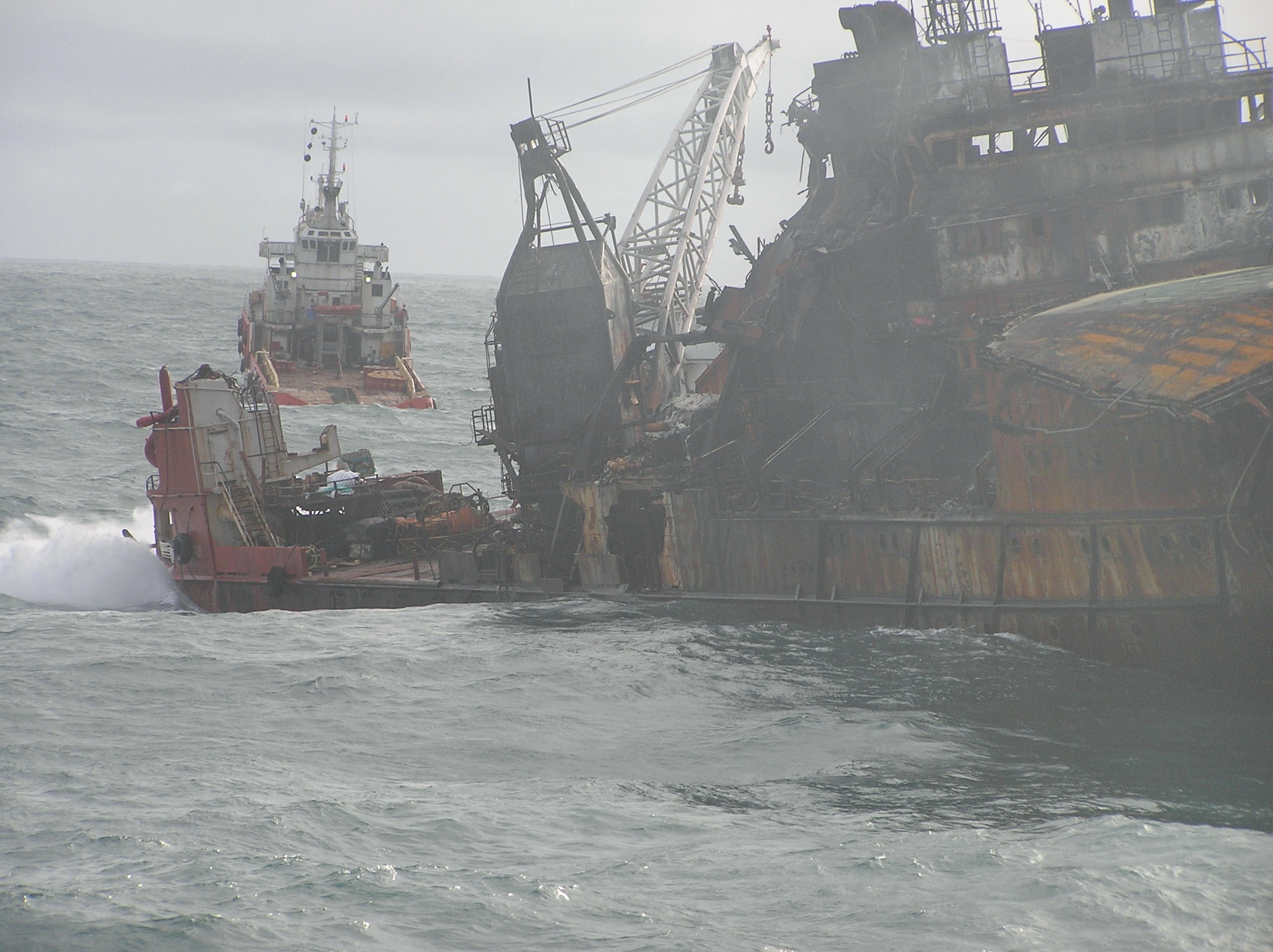 SAMUDRA SURAKSHA AFTER FIRE